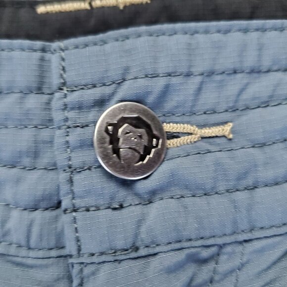 Howler Bros Shorts Mens Size 32 Blue Ripstop Fabric Drawstring Lightweight - Picture 9 of 13